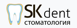Логотип Стоматология SK dent (СК дент) на 70-летия Октября